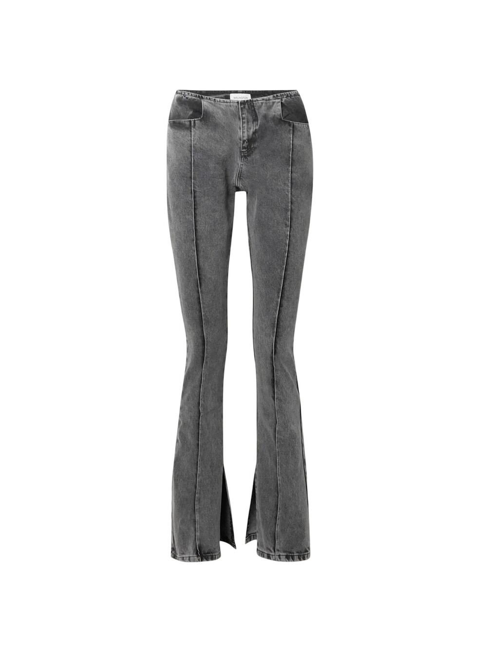 16Arlington High Rise Flared Charcoal Maroa Denim Jeans Size 6 NWT